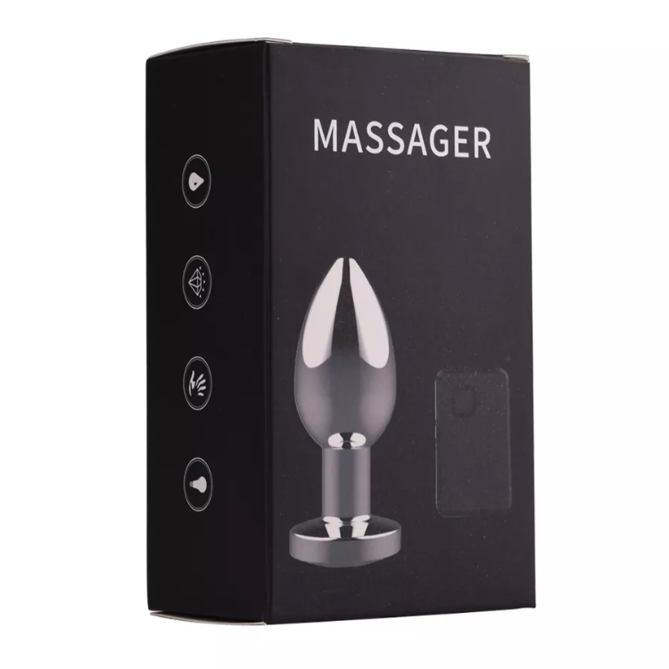 Phích hậu môn điều khiển xa và pin sạc từ tính vô cùng tiện lợi