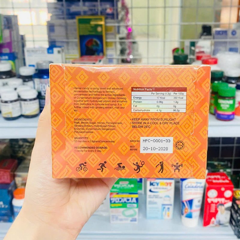 Kẹo HamerPro tăng cường sinh lực
