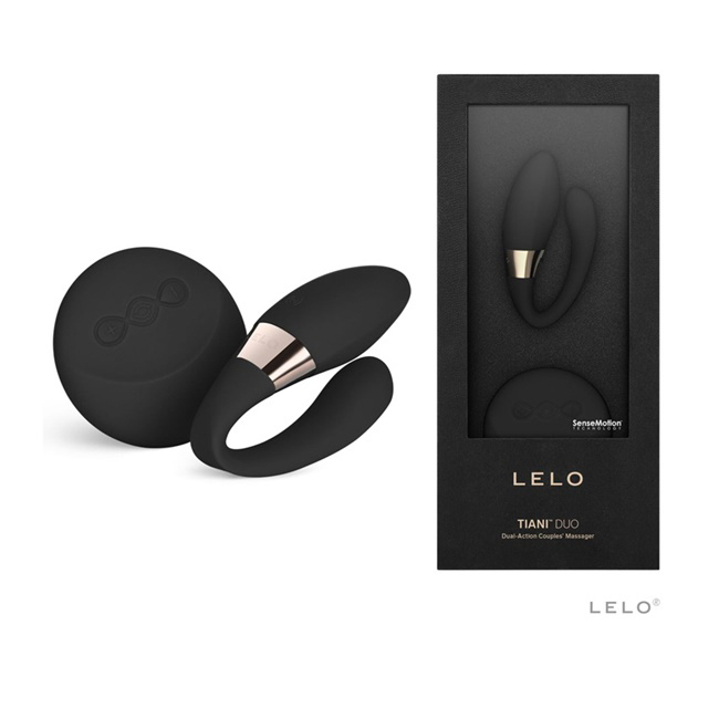 Máy massage tác động kép Lelo Tiani Duo chơi một mình hoặc cặp đôi