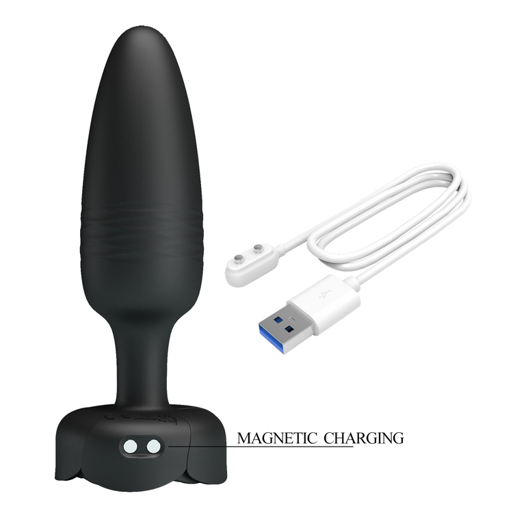 Sextoy hậu môn Prettylove Tarion silicone cao cấp mềm mịn