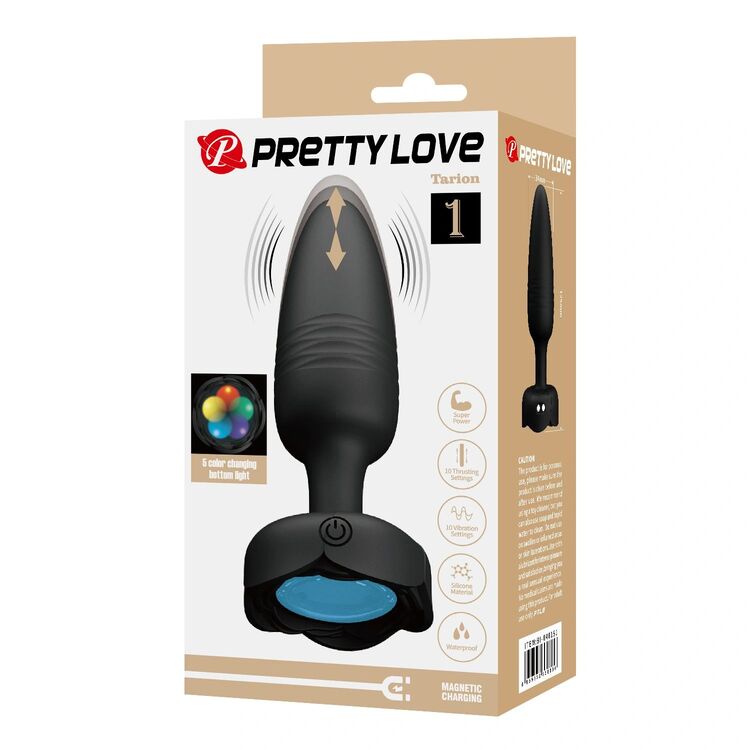 Máy rung hậu môn Prettylove Tarion 10 chế độ rung mạnh mẽ