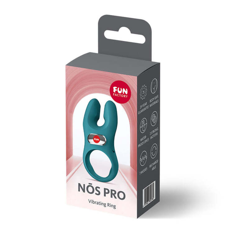 Vòng rung dương vật Fun Factory NŌS PRO cho cặp đôi