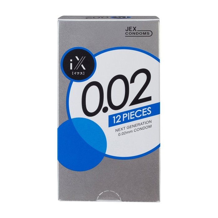 Bao cao su Jex IX 0.02 mm siêu mỏng hộp 6 cái cao cấp Nhật Bản.