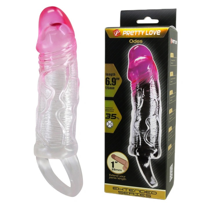 Bao cao su đôn dên silicon mềm mại Prettylove Odes 6.9 cao cấp