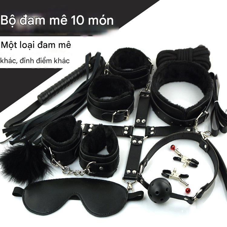Bộ đồ chơi trói buộc SM Fun 10 món giá rẻ – Thoả mãn đam mê BDSM