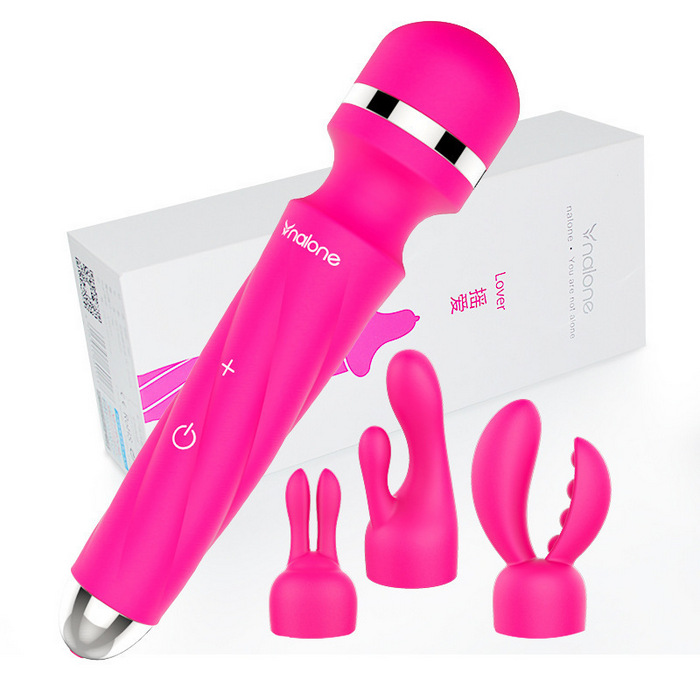 Chày rung Nalone Lover sưởi ấm màu hồng cao cấp thiết kế sang trọng