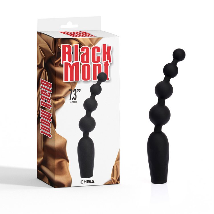 Máy rung 10 tần số massager hậu môn Bumpy Black Mont