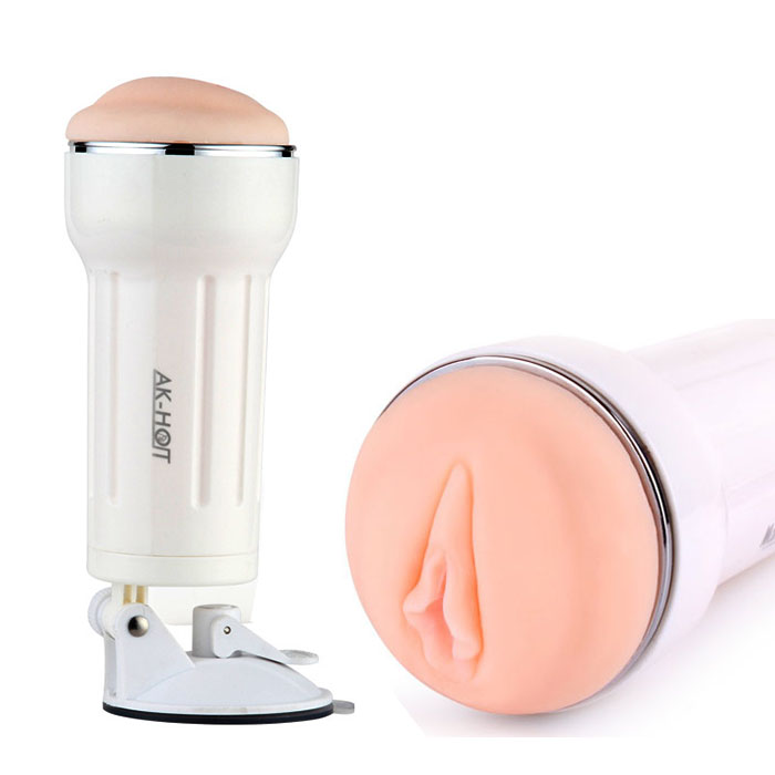 Cốc thủ dâm AK HOT hai chế độ dùng tay và gắn tường