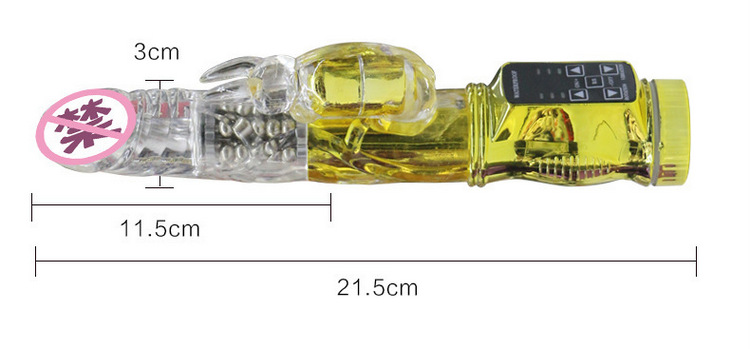 Dương vật giả xoay 360 độ 6 chế độ rung