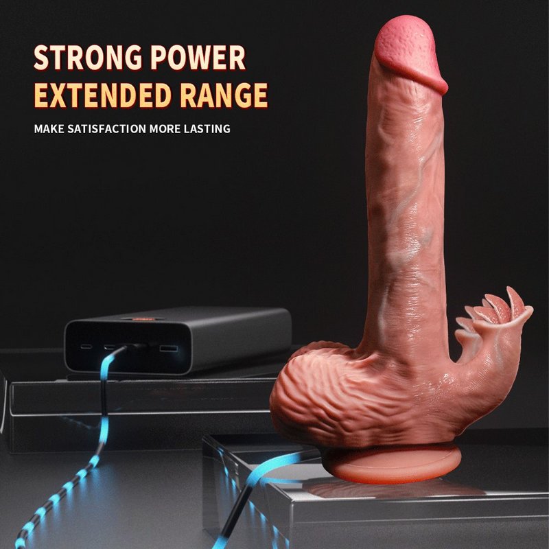 Dương vật giả Tarzan quy đầu to gân nổi chân thực