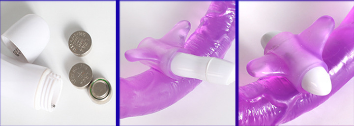 Dương vật giả hai đầu rung mạnh 3V cho cặp đôi nữ – nữ