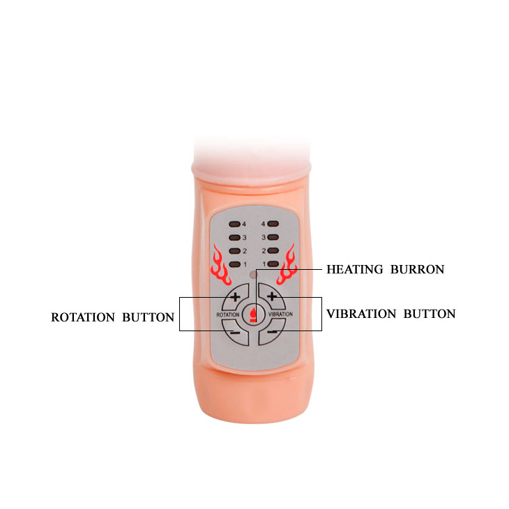 Máy rung thụt xoay tai thỏ 12 chế độ