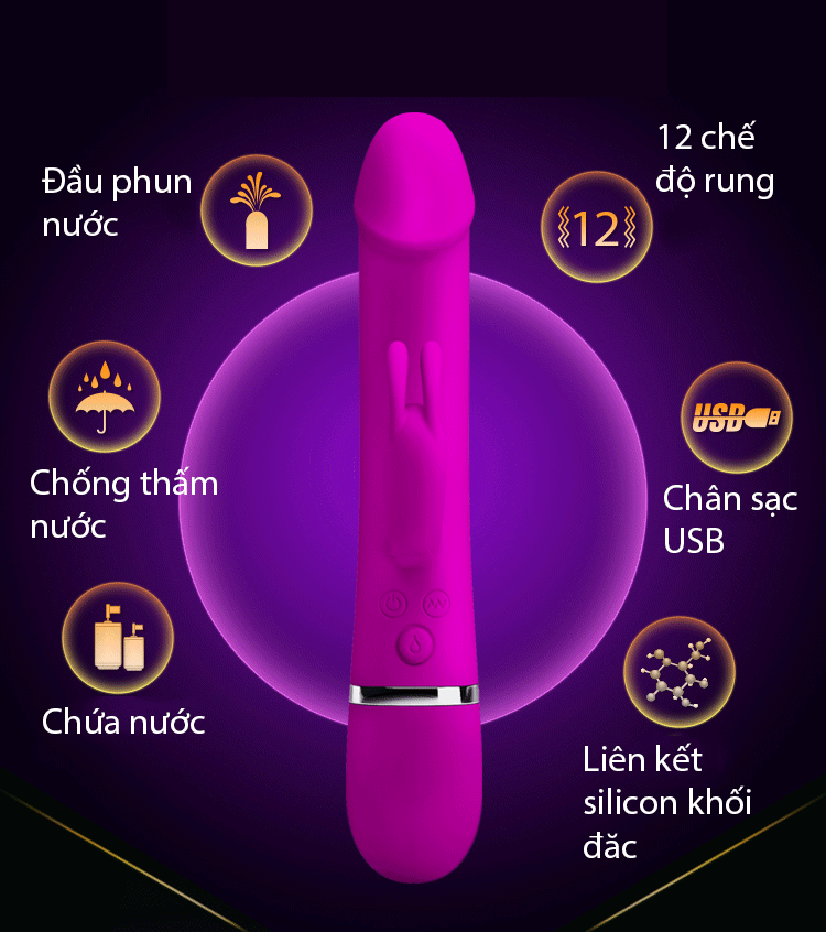 Dương vật giả Henry silicone mềm mại