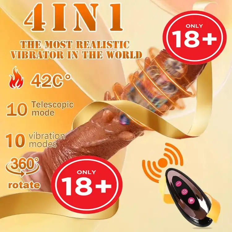 dương vật silicon gai rung thụt sưởi ấm cao cấp có điều khiển từ xa