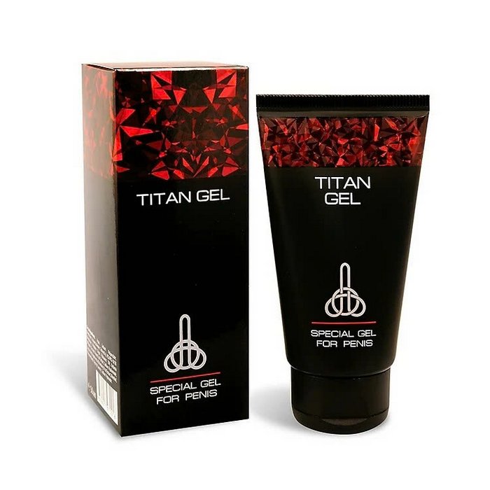 Gel Titan Nga chính hãng dạng tuýp 50ml giúp tăng kích thước dương vật hiệu quả.