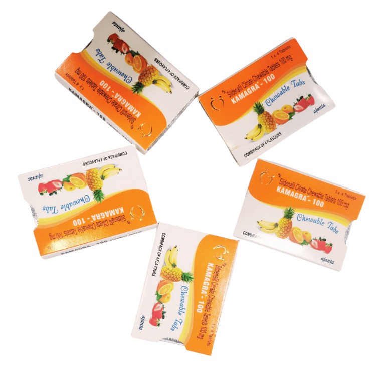 Kẹo Kamagra vị chuối dứa cam dâu tăng cường sinh lý nam giới