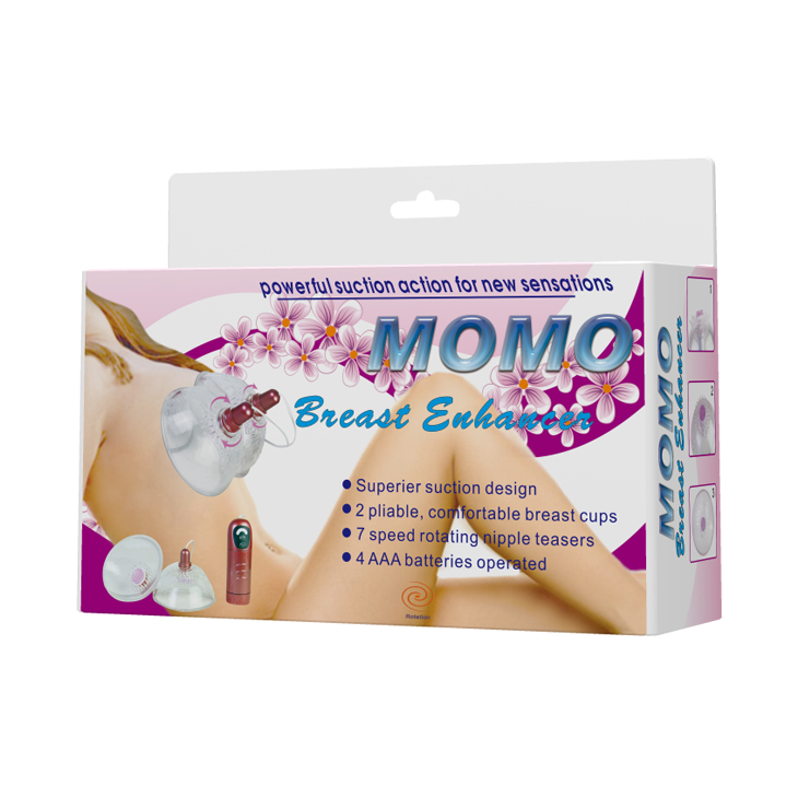 Máy massage vú Momo Chất liệu TPR & ABS y khoa, mềm mại, thân thiện với làn da nhạy cảm.