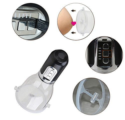 Cốc silicon mềm của máy massage ngực Fate ôm khít và an toàn cho da