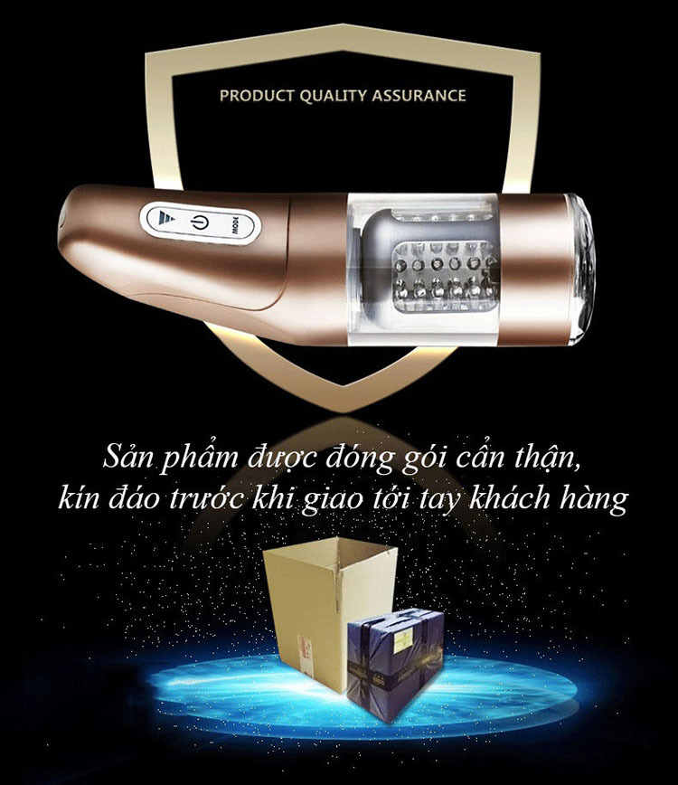 Cốc thủ dâm tự động Karterina II sạc USB hoạt động bền bỉ