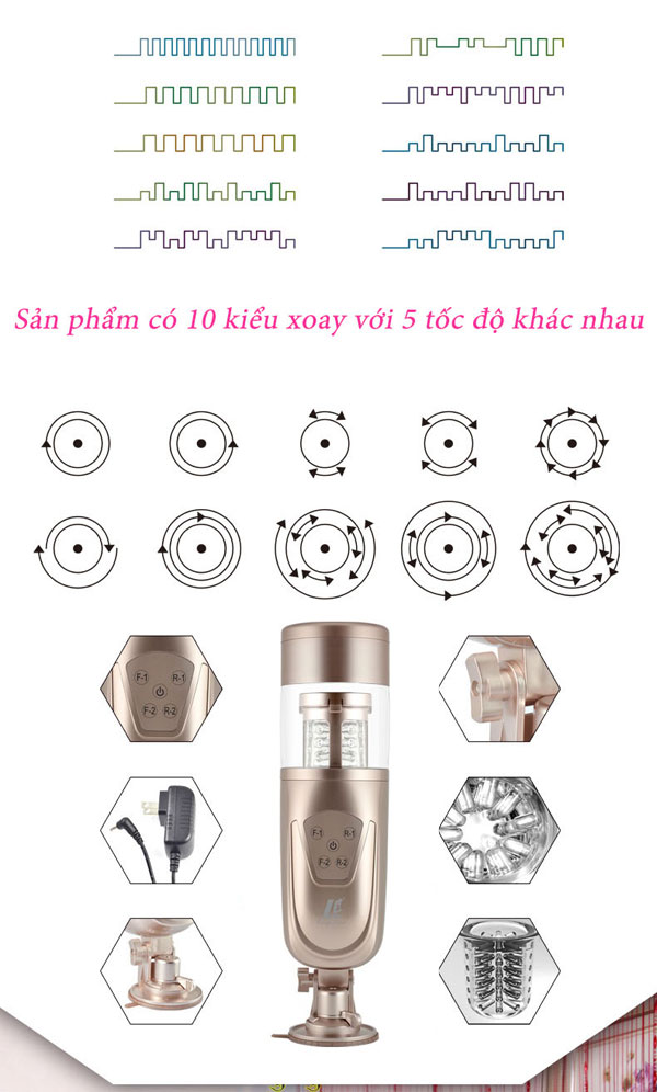 Lòng silicone mềm ôm sát trong máy Flashing Lover 2500