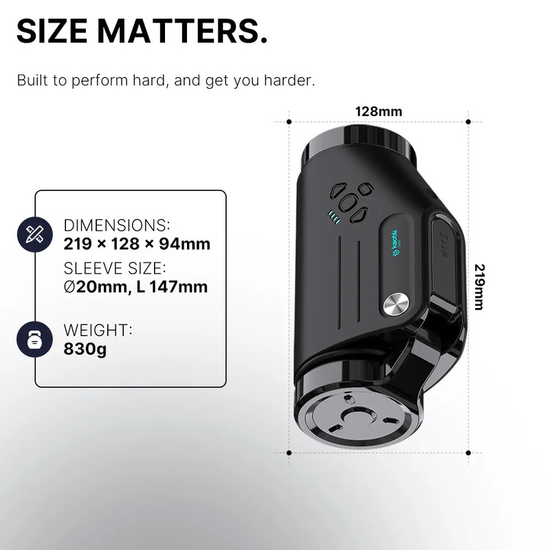 Máy thủ dâm nam SVAKOM KaotikLabs Shotty quai cầm silicone
