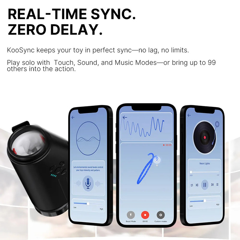 Máy thủ dâm SVAKOM KaotikLabs Shotty kết nối KooSync