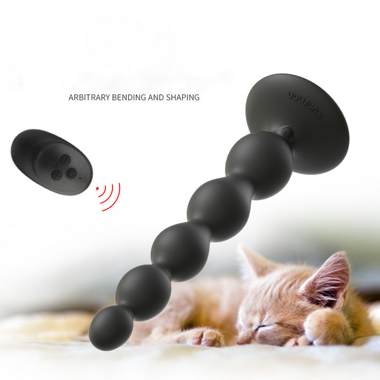 Nút cắm hạt trực tràng Yunman silicon mềm rung 10 chế độ
