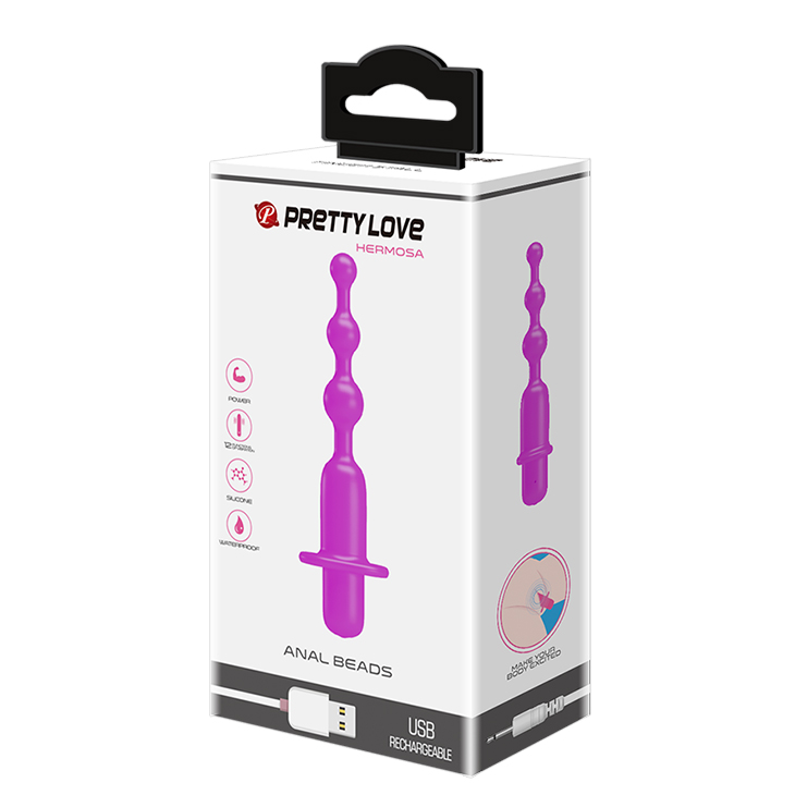 Máy mát xa hậu môn mini Prettylove Hermosa phù hợp cho các bạn mới bắt đầu hoặc thích hàng nhỏ