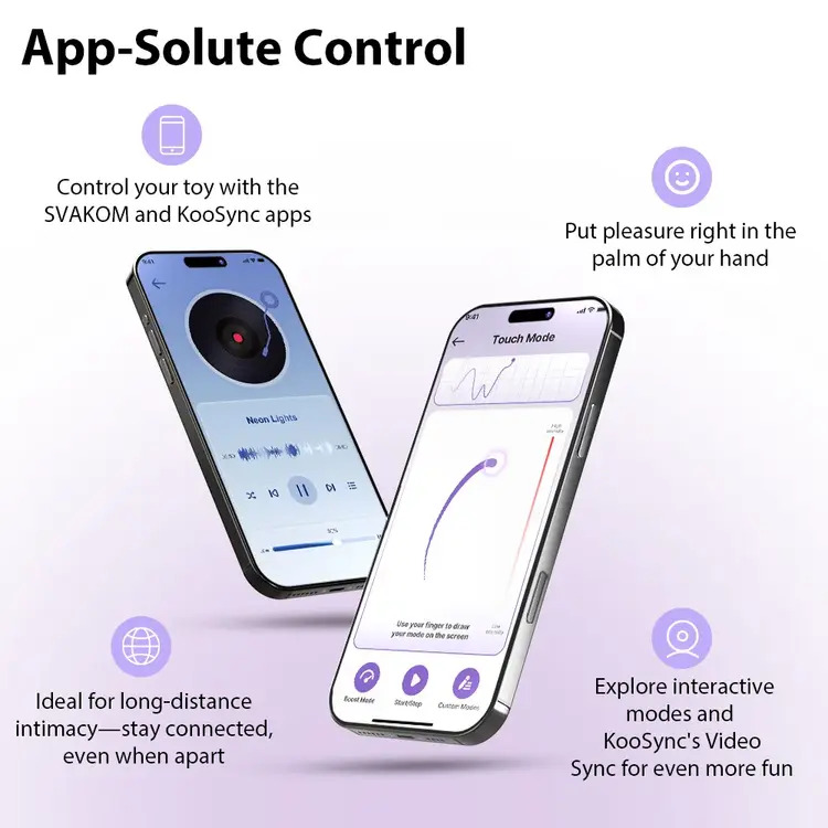 Trứng rung cao cấp Svakom Plume nhỏ gọn tiện mang theo