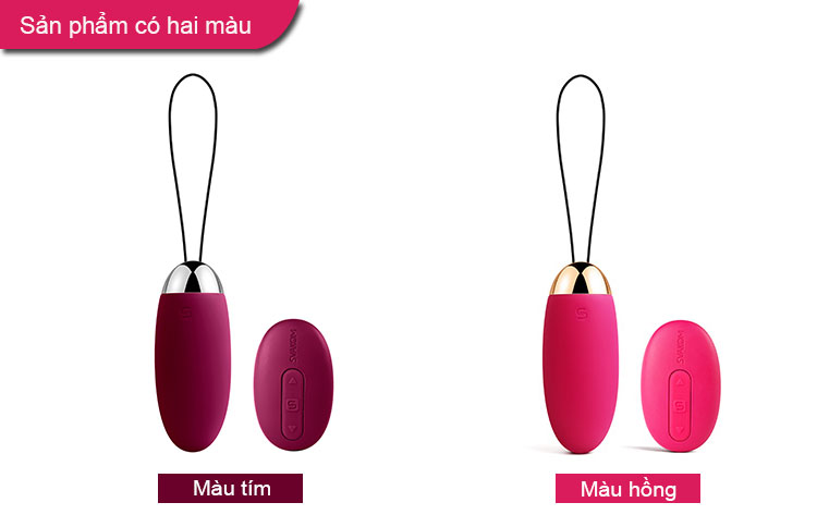 Trứng rung siêu mạnh Svakom Elva điều khiển từ xa