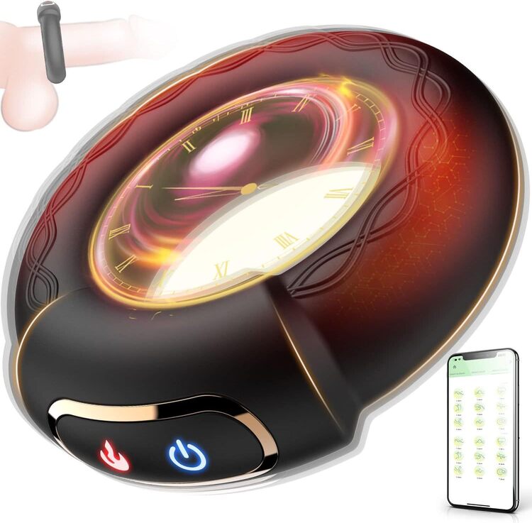 Vòng mát xa cu VENUSFUN điều khiển app 10 chế độ rung