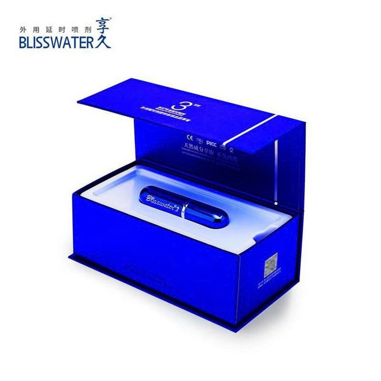 Xịt trì hoãn Blisswate 3 dạng chai nhỏ 6ml thiết kế kín đáo giúp kéo dài thời gian quan hệ.